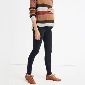 Madewell Maternity Over-the-Belly Skinny Jeans in Lunar Wash Size 25